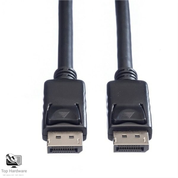 ROLINE DisplayPort Kabel 5m . DP Stecker auf Stecker, schwarz