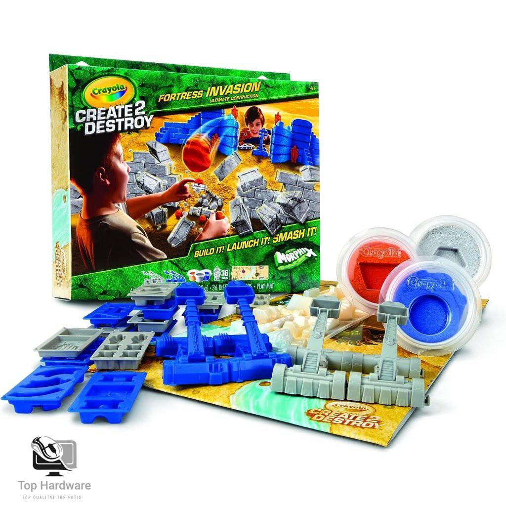 Crayola Create 2 Destroy Fortress Invasion Spielset