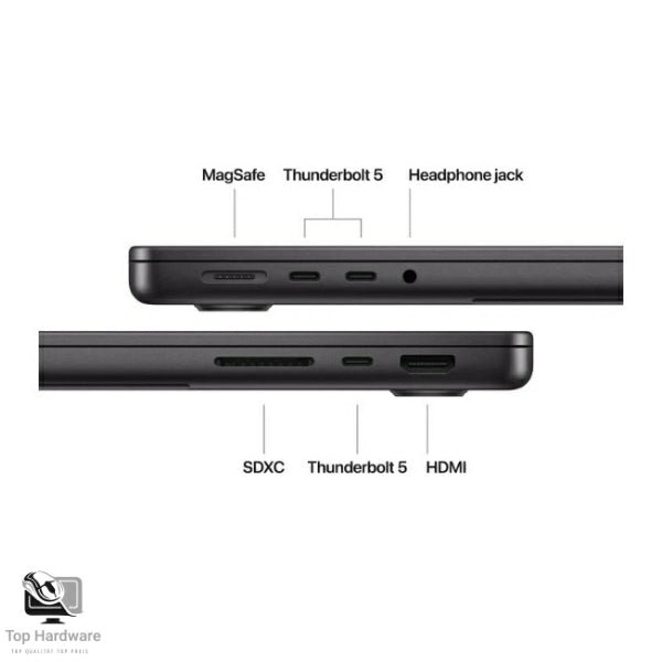 Apple MacBook Pro 14" M4 Pro (2024) . 12C CPU, 16C GPU, 24GB, 512GB, Herstellergarantie bis 06.2027