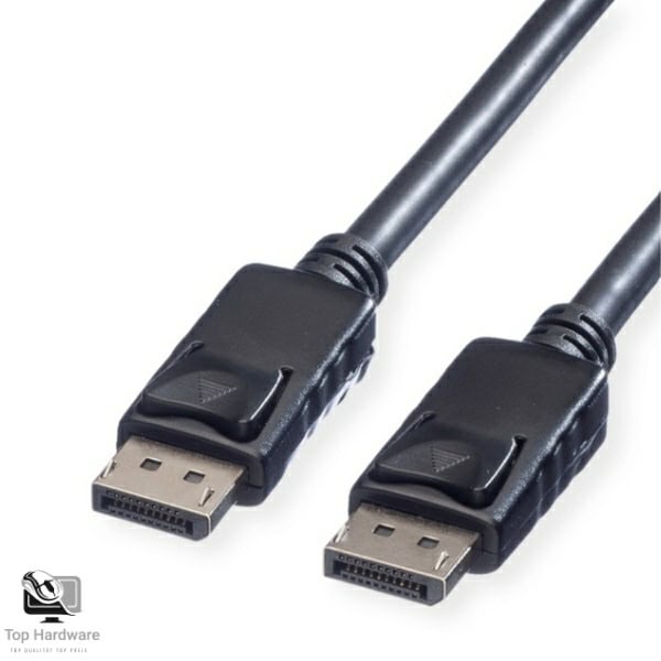 ROLINE DisplayPort Kabel 5m . DP Stecker auf Stecker, schwarz