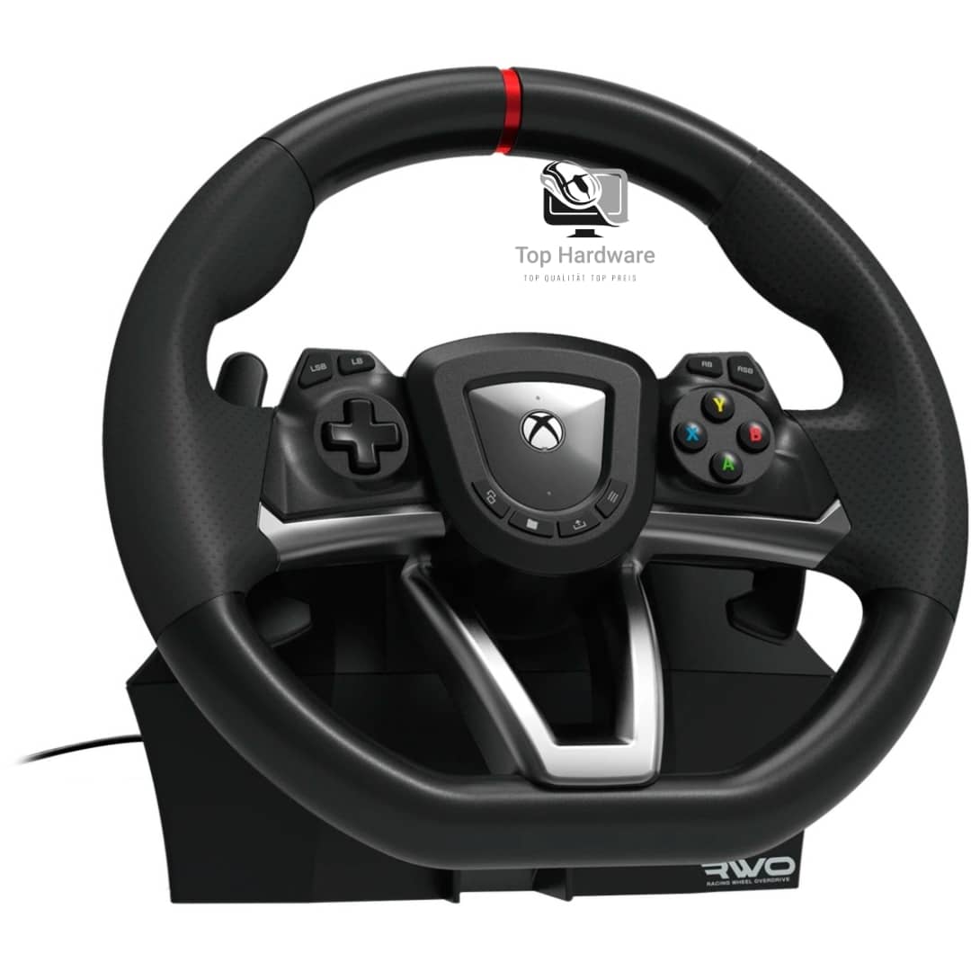 HORI Racing Wheel Overdrive, Lenkrad schwarz, Xbox Series X|S, Xbox One, PC