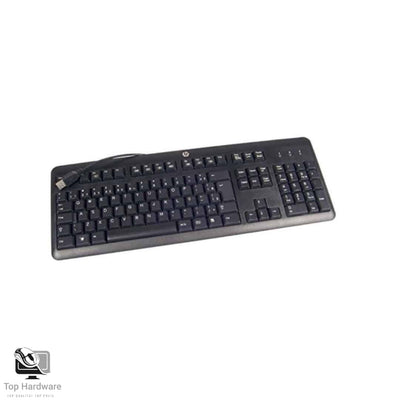 HP Original USB Schweizer Tastatur - Schwarz