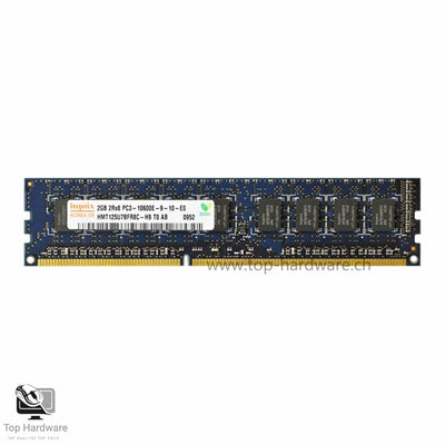 Hynix 2GB 2Rx8 PC3-10600E DDR3 UDIMM RAM - 1333MHz, 240Pin