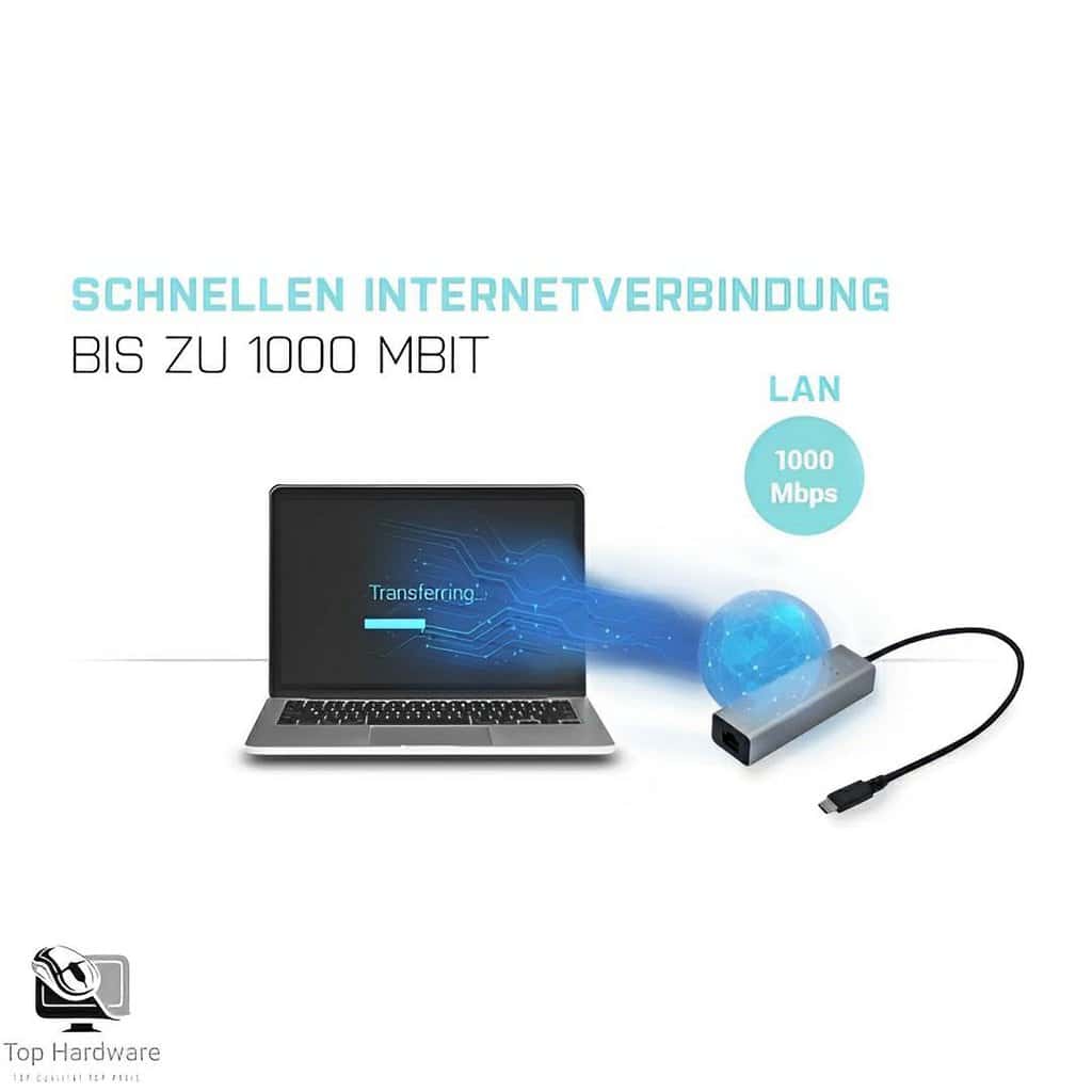 USB-C Gigabit Ethernet Adapter