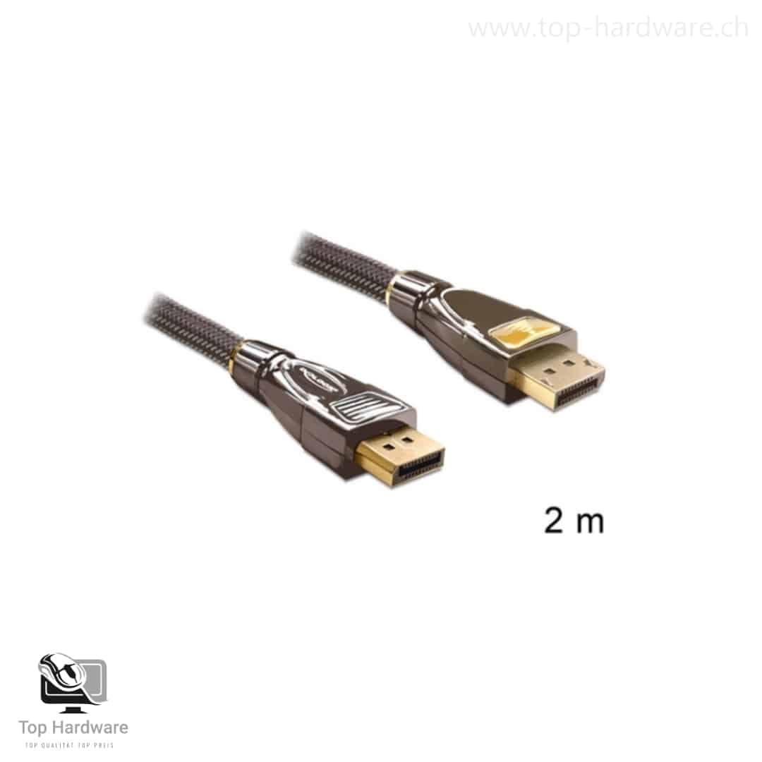 DisplayPort 1.2 Kabel . 2 m | 4K @ 60 Hz